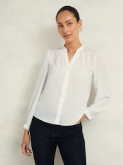 Hobbs White Peony Blouse - Image 1 of 4