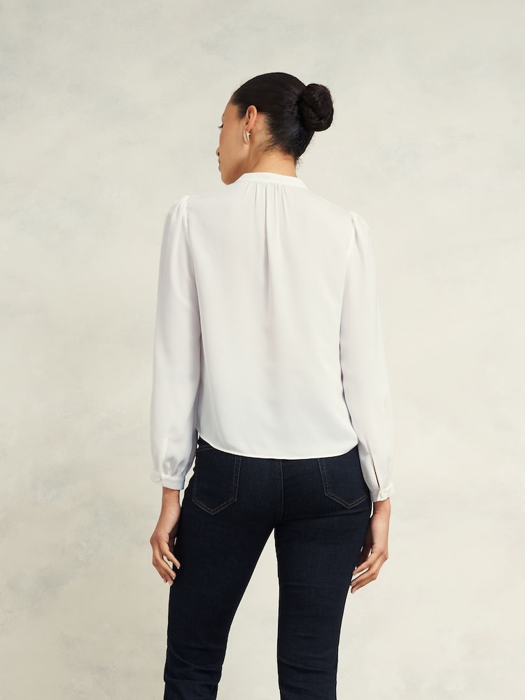 Hobbs White Peony Blouse - Image 2 of 4