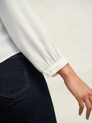 Hobbs White Peony Blouse - Image 3 of 4