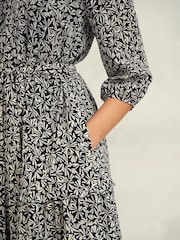 Hobbs Blue Polly Dress - Image 3 of 4