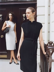 Hobbs Black Pia Dress - Image 1 of 5