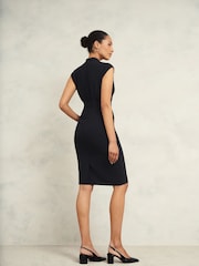 Hobbs Black Pia Dress - Image 3 of 5