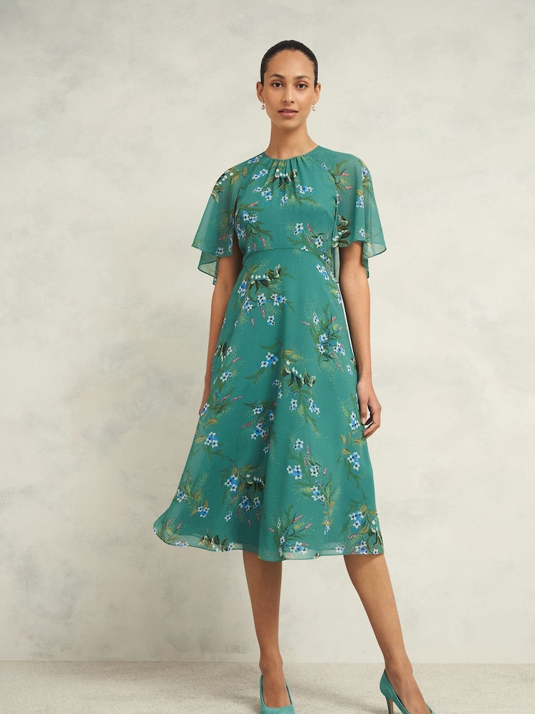 Hobbs Green Jaida Dress - Image 1 of 4