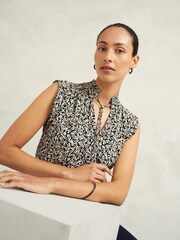 Hobbs Blue Hilda Top - Image 3 of 4