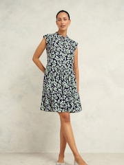 Hobbs Blue Layla Dress - Image 1 of 4