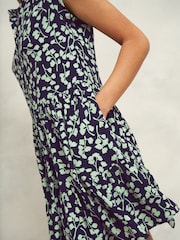 Hobbs Blue Layla Dress - Image 3 of 4