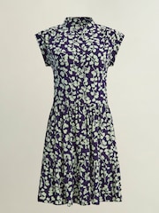 Hobbs Blue Layla Dress - Image 4 of 4