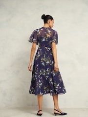 Hobbs Blue Callie Dress - Image 2 of 4