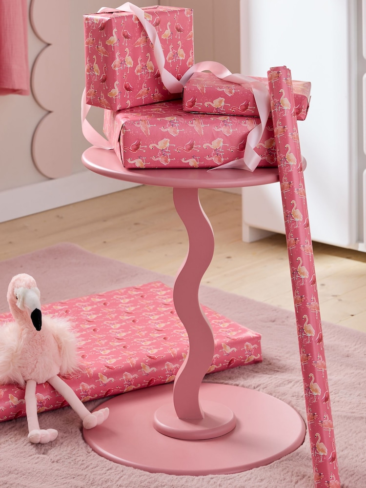 Flamingos 10 Metre Wrapping Paper - Image 2 of 3