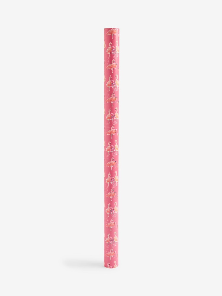 Flamingos 10 Metre Wrapping Paper - Image 3 of 3