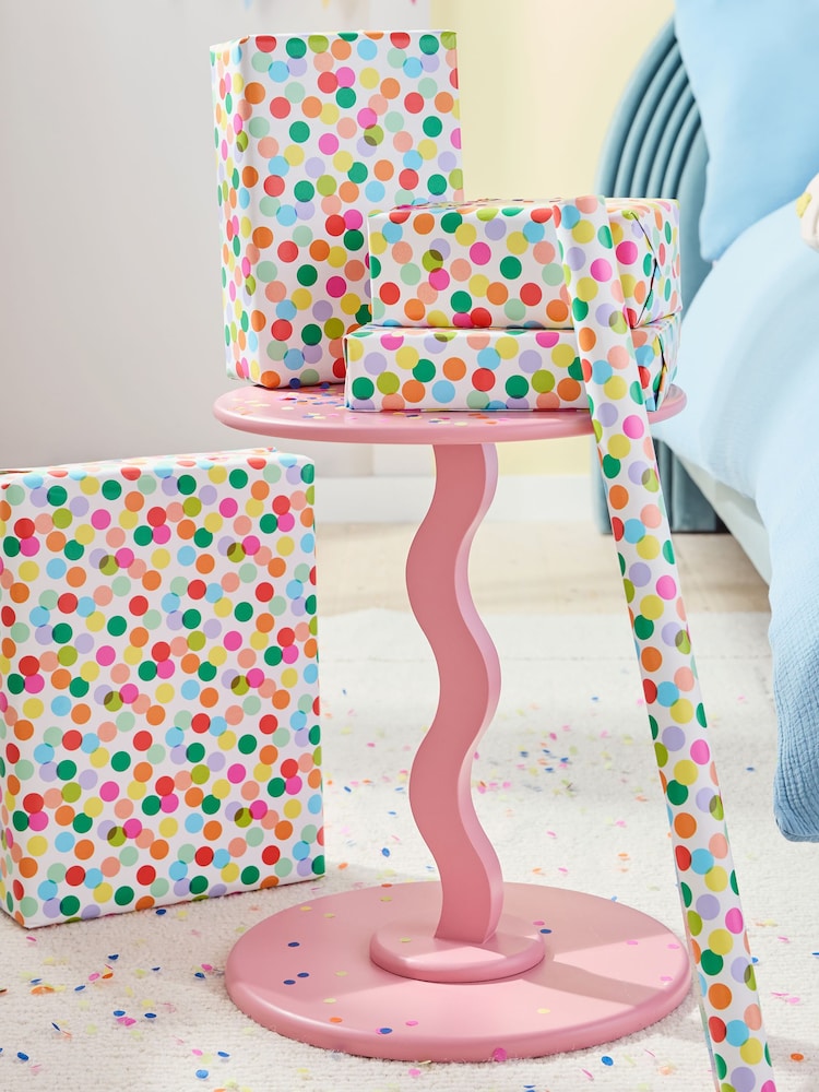 Polka Dot 10 Metre Wrapping Paper - Image 2 of 4 Polka Dot 10 Metre Wrapping Paper - Image 2 of 4
