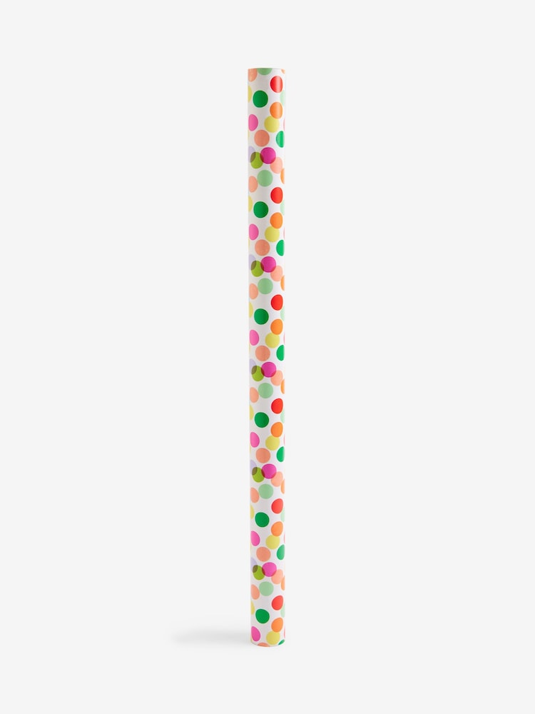 Polka Dot 10 Metre Wrapping Paper - Image 4 of 4 Polka Dot 10 Metre Wrapping Paper - Image 4 of 4