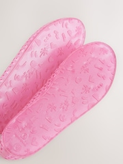 Hot Pink Jelly Ballet Shoes - Image 5 of 5