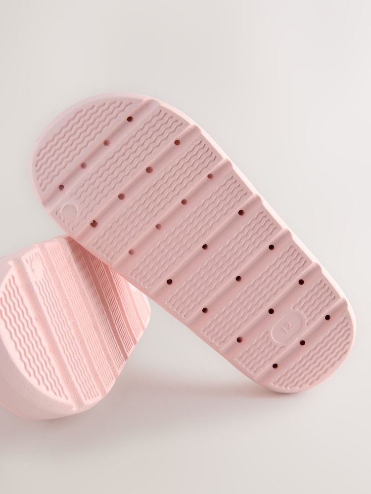 Pink Badged Chunky Sliders - Image 4 of 5