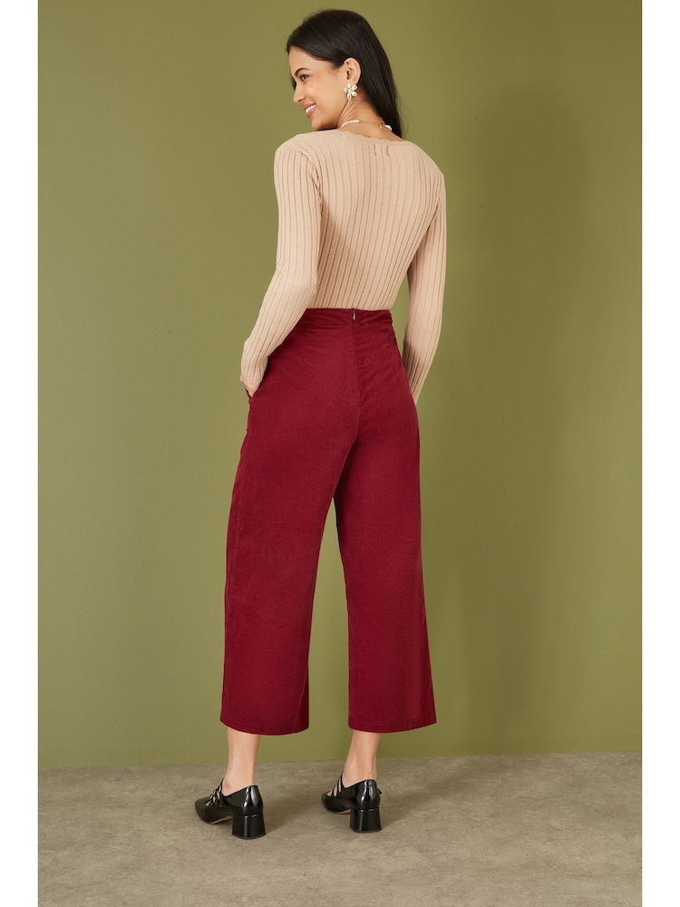 Yumi Prilagojena rebra Button Up pletena jopa - Slika 2 iz 5