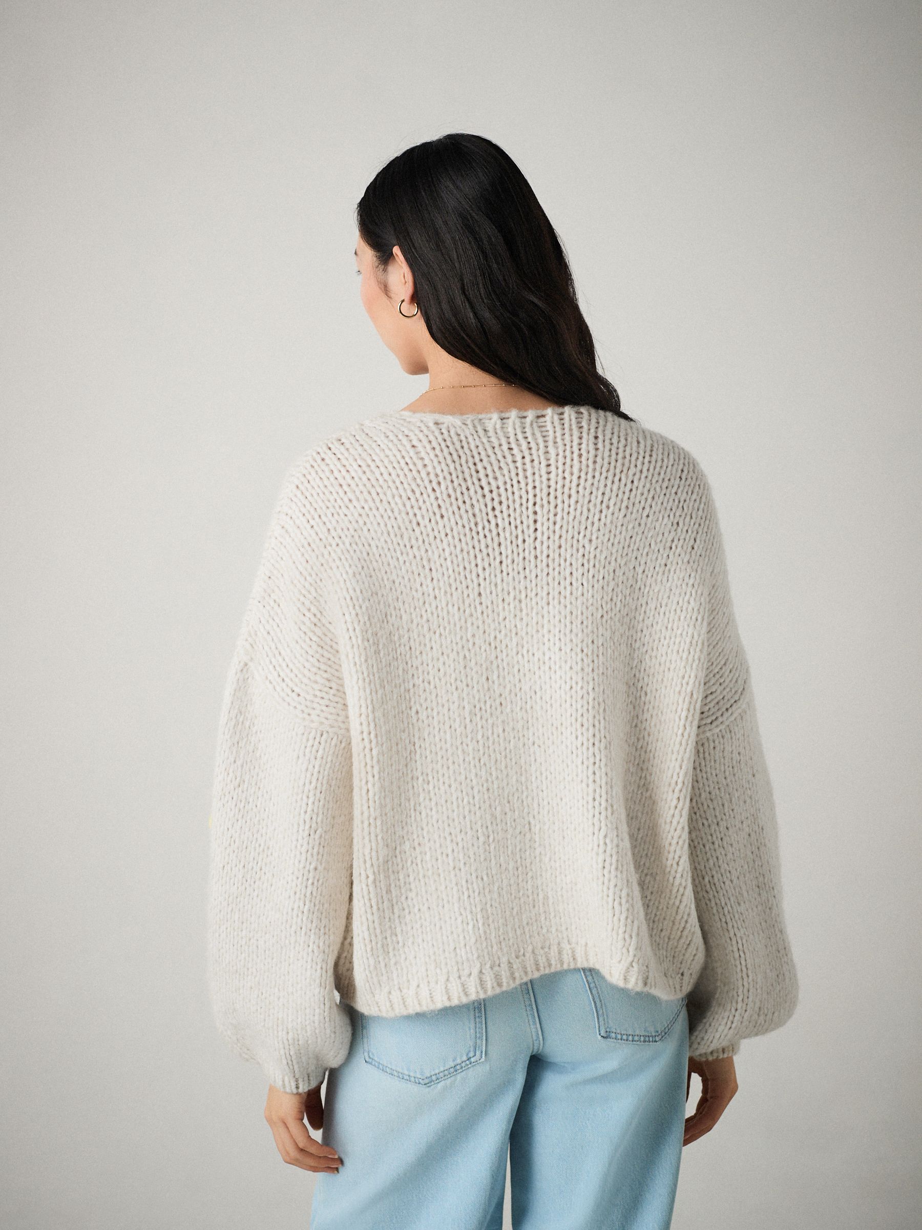 Gypsohila ジプソフィア Fleur Cardigan White 【公式通販】