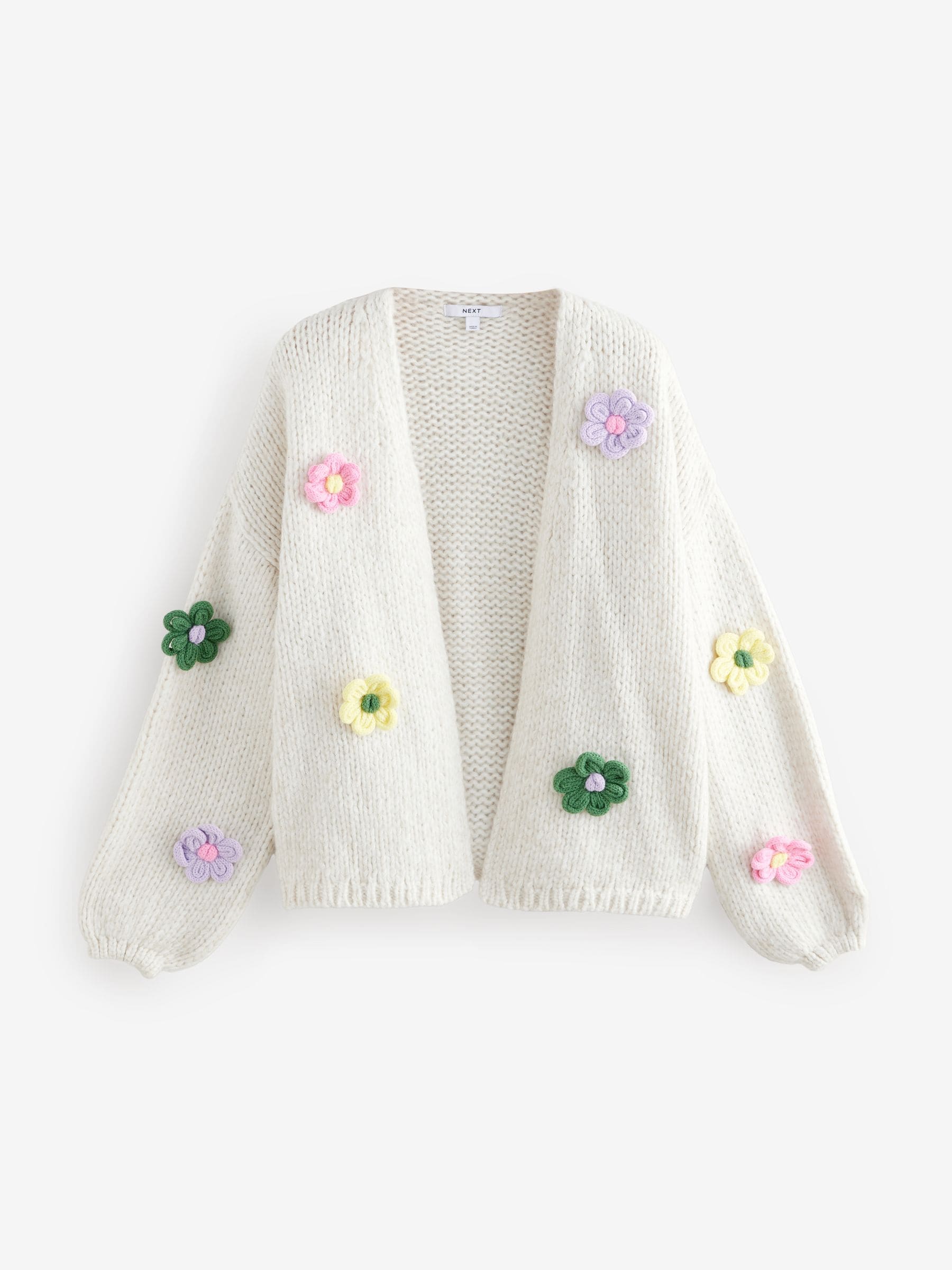 Buy 3D Floral Soft Touch Cardigan from the Next UK online shop