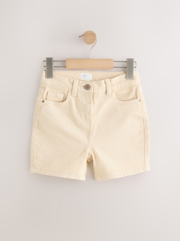 Ecru White Pull On Shorts - Image 1 of 3