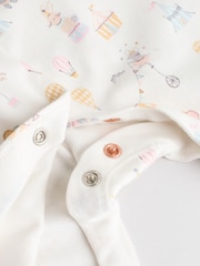 Pink 5 Pack Circus Print Baby Sleepsuit (0mths-3yrs) - Image 13 of 15
