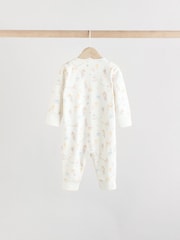 Pink 5 Pack Circus Print Baby Sleepsuit (0mths-3yrs) - Image 4 of 15