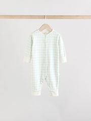 Pink 5 Pack Circus Print Baby Sleepsuit (0mths-3yrs) - Image 5 of 15