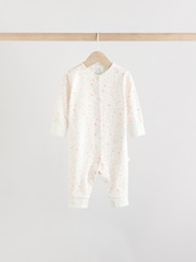 Pink 5 Pack Circus Print Baby Sleepsuit (0mths-3yrs) - Image 6 of 15