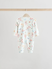 Pink Baby Fairy Bunny 100% Cotton Sleepsuits 3 Pack (0mths-3yrs) - Image 6 of 7