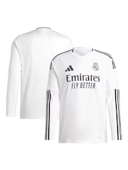 قميص بكم طويل مباراة العودة Real Madrid 2024-25 من Adidas - صورة 1 من 3