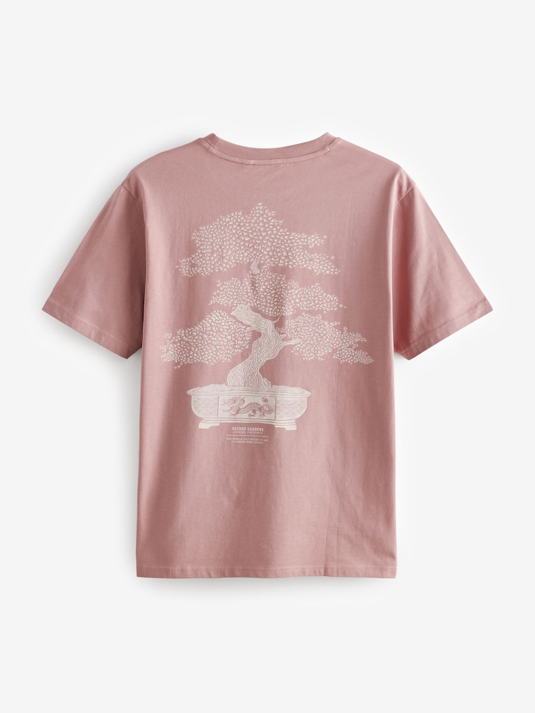 Grey/Pink/Ecru Graphic Print T-Shirt 3 Pack - Image 12 of 16