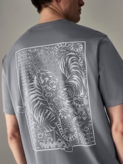 رمادي/وردي/إكرو - عادي - Graphic 100% Cotton T-Shirts 3 Pack - صورة 8 من 16
