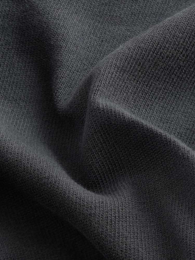 Dark Grey Relaxed Fit Graphic Print Heavy Weight T-Shirt - Image 8 of 8