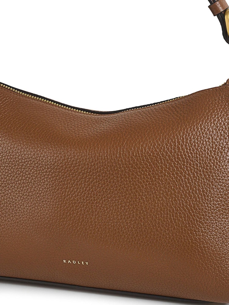 Radley London Medium Dukes Place Icon Ziptop Shoulder Brown Bag - Image 5 of 5