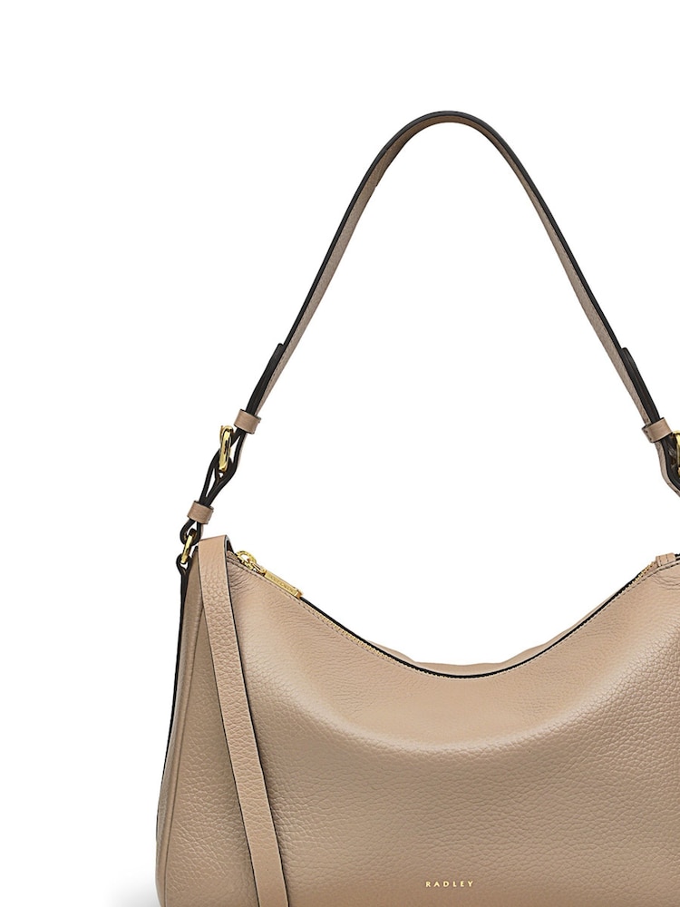 Radley London Medium Cream Dukes Place Icon Ziptop Shoulder Bag - Image 2 of 5