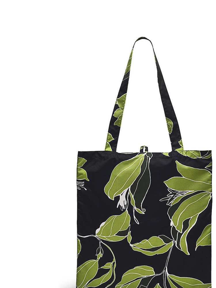 Radley London Bonsai Floral Responsible Black Foldaway - Image 2 of 4