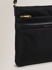 Radley Small Holland Park Zip-Top Black Cross-Body Bag - Image 4 of 5
