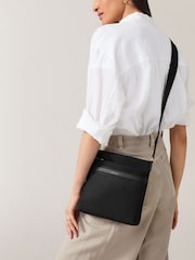 Radley Small Holland Park Zip-Top Black Cross-Body Bag - Image 5 of 5