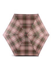 Radley London Green Autumn Check Responsible Handbag Umbrella - Image 1 of 3