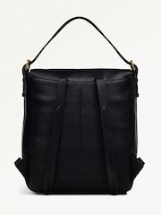 Radley Medium Graffton Street Flapover Black Backpack - Bild 3 von 5