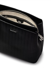 Radley Medium Dukes Place Icon Weave Emboss Compartment Cross-Body Bag - Image 4 of 5