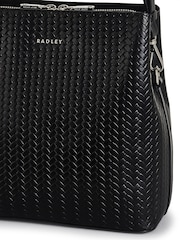 Radley Medium Dukes Place Icon Weave Emboss Compartment Cross-Body Bag - Image 5 of 5