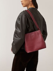 Radley London Medium Red Dukes Place Icon Compartment Cross-Body Bag - Image 3 of 5