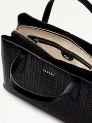 Radley London Medium Dukes Place Weave Ziptop Grab Bag - Image 4 of 4