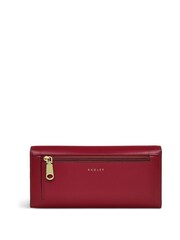 Radley London Large Red Heritage Dog Outline Flapover Matinee Purse - Image 2 of 4