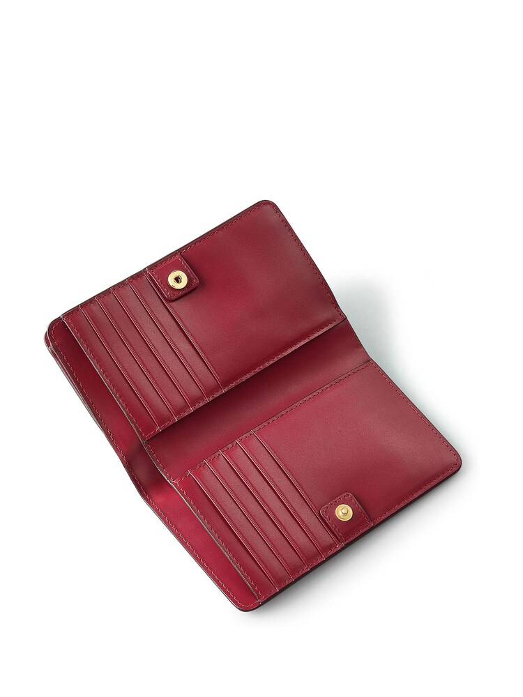 Radley London Medium Red Heritage Dog Outline Bifold Purse - Image 4 of 4 Radley London Medium Red Heritage Dog Outline Bifold Purse - Image 4 of 4