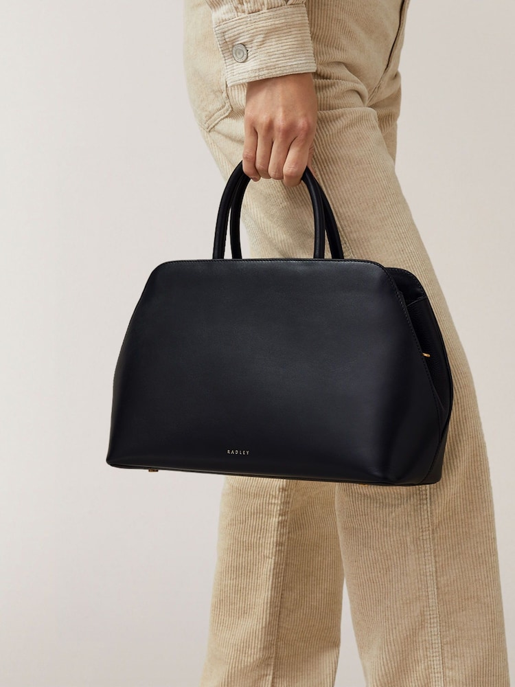 Schwarz - Radley Medium Liverpool Street Icon Zip Top Grab Bag - Bild 5 von 5 Schwarz - Radley Medium Liverpool Street Icon Zip Top Grab Bag - Bild 5 von 5