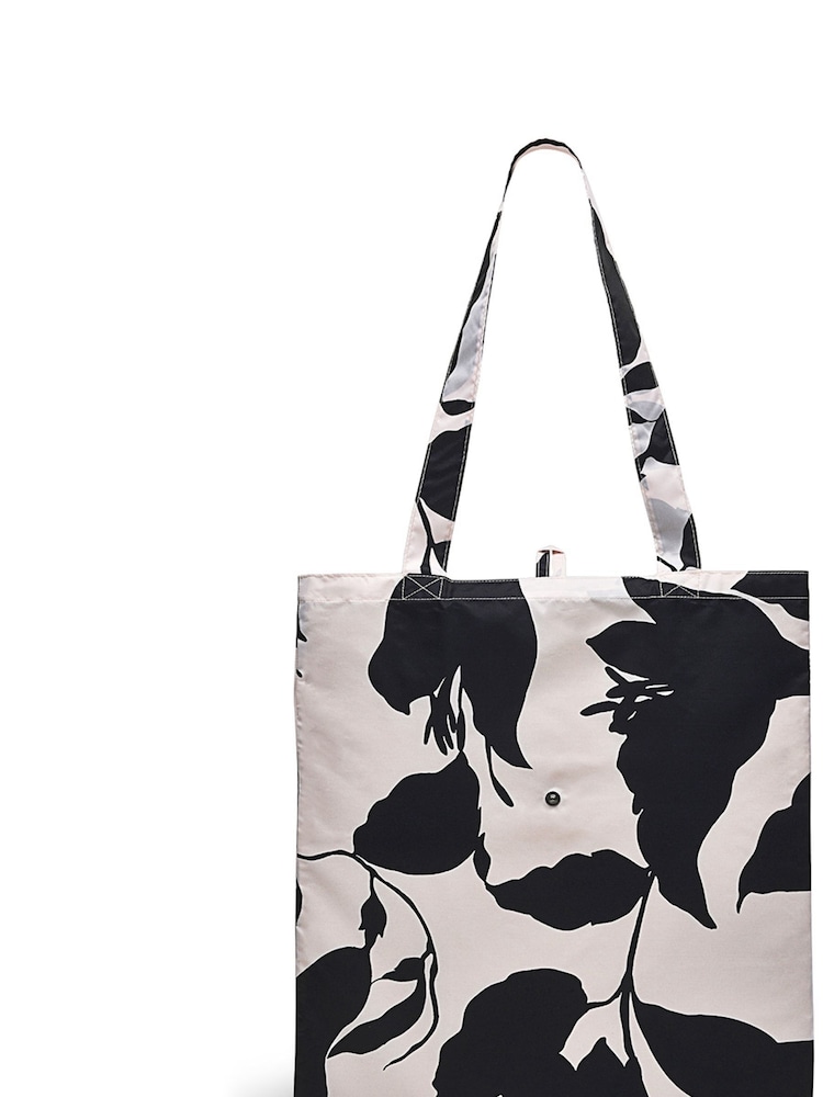 Radley London Mono Floral Responsible White Foldaway - Imagen 2 de 4