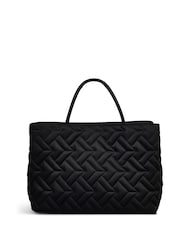 Radley London Medium Holland Park Quilt Zip Top Grab Black Bag - Image 2 of 5