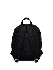 Radley Medium Holland Park Quilt Zip Top Black Backpack - Image 2 of 5