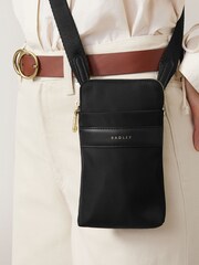 Radley London Medium Holland Park Zip Around Phone Cross-Body Black Bag - Image 5 of 5