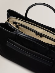Radley Medium Holland Park Zip-Top Grab Black Bag - Image 3 of 5
